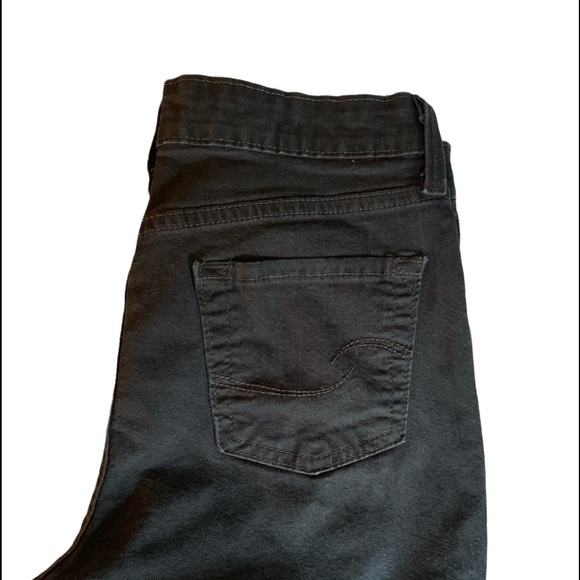 Signature by Levi Strauss Denim - Levi Strauss & CO Signature At Waist Bootcut Black Woman’s Misses Size 8 Jeans